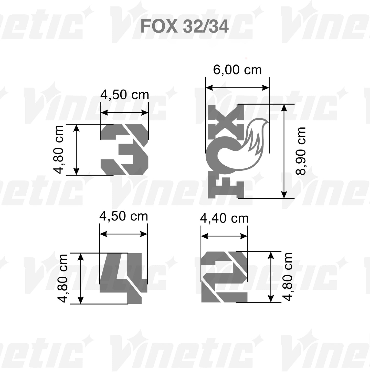 FOX 32/34 - WEISS