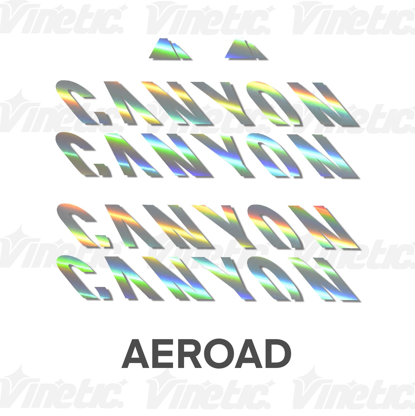 CANYON Aeroad - PLATEADO IRIDISCENTE HOLOGRÁFICO
