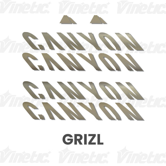 CANYON Grizl - ZILVEREN MAT