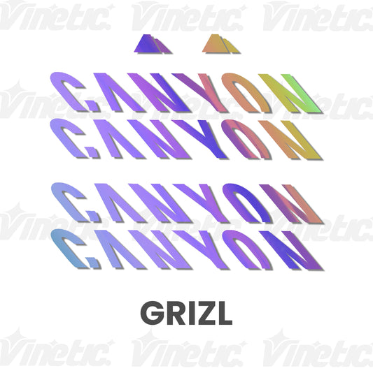 CANYON Grizl - RAINBOW HOLOGRÁFICO