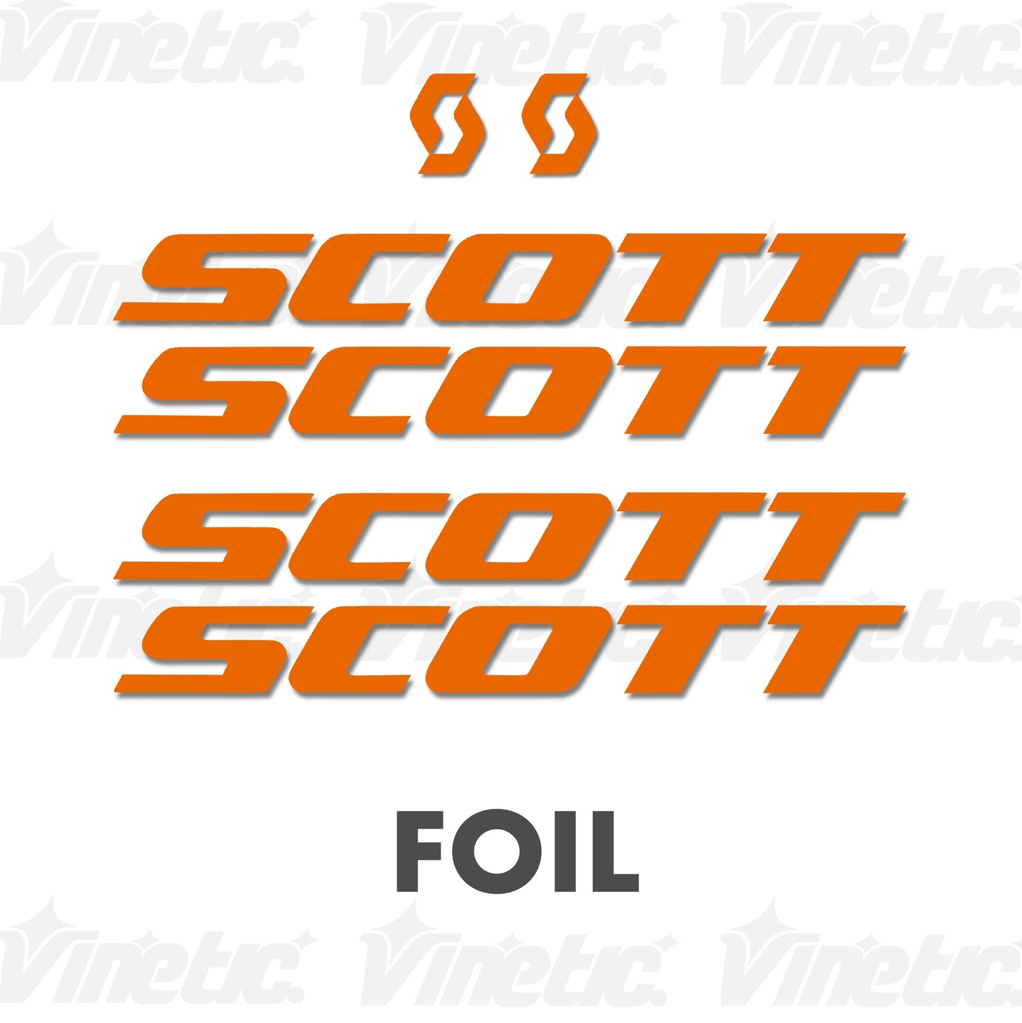 SCOTT FOIL - LARANJA