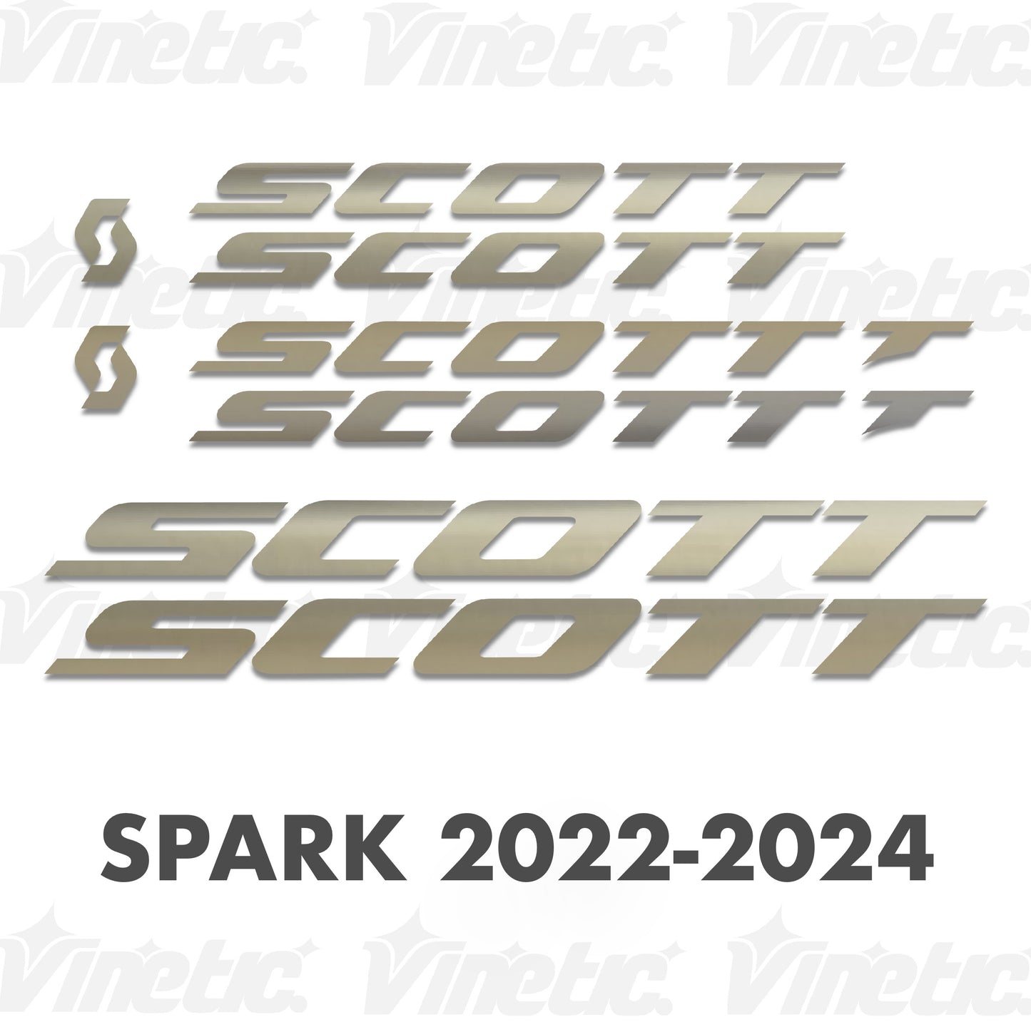 COMPLEMENTOS SPARK 22-24 - PLATEADO MATE