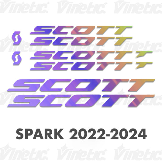 SPARK ACCESSOIRES 22-24 - HOLOGRAFISCH REGENBOOG