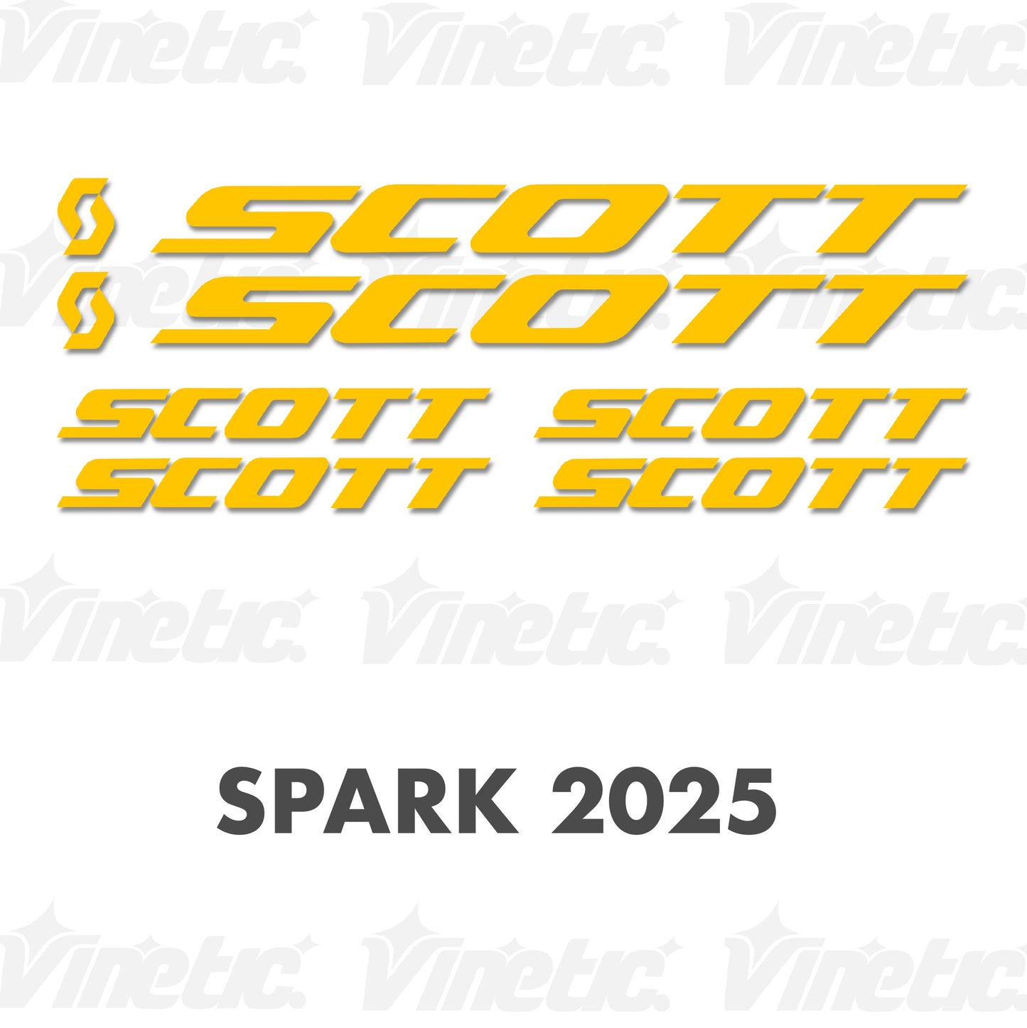 ACCESSOIRES SPARK 2025 - JAUNE