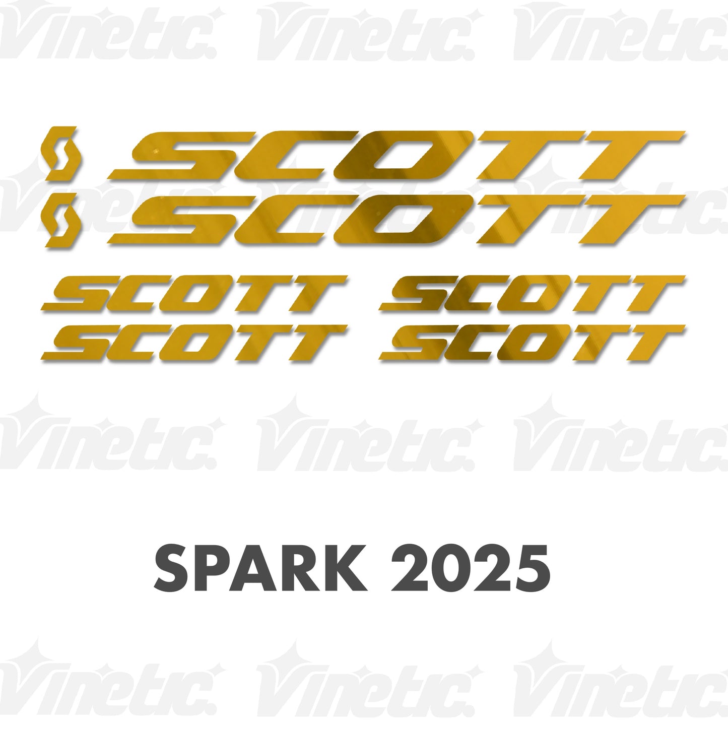 COMPLEMENTOS SPARK 2025 - DORADO ESPEJO