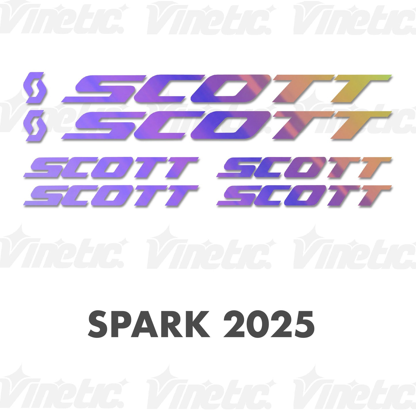 COMPLEMENTOS SPARK 2025 - RAINBOW HOLOGRÁFICO