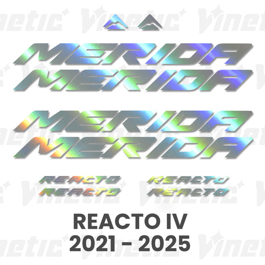 MERIDA REACTO IV - IRISEREND ZILVER HOLOGRAFISCH