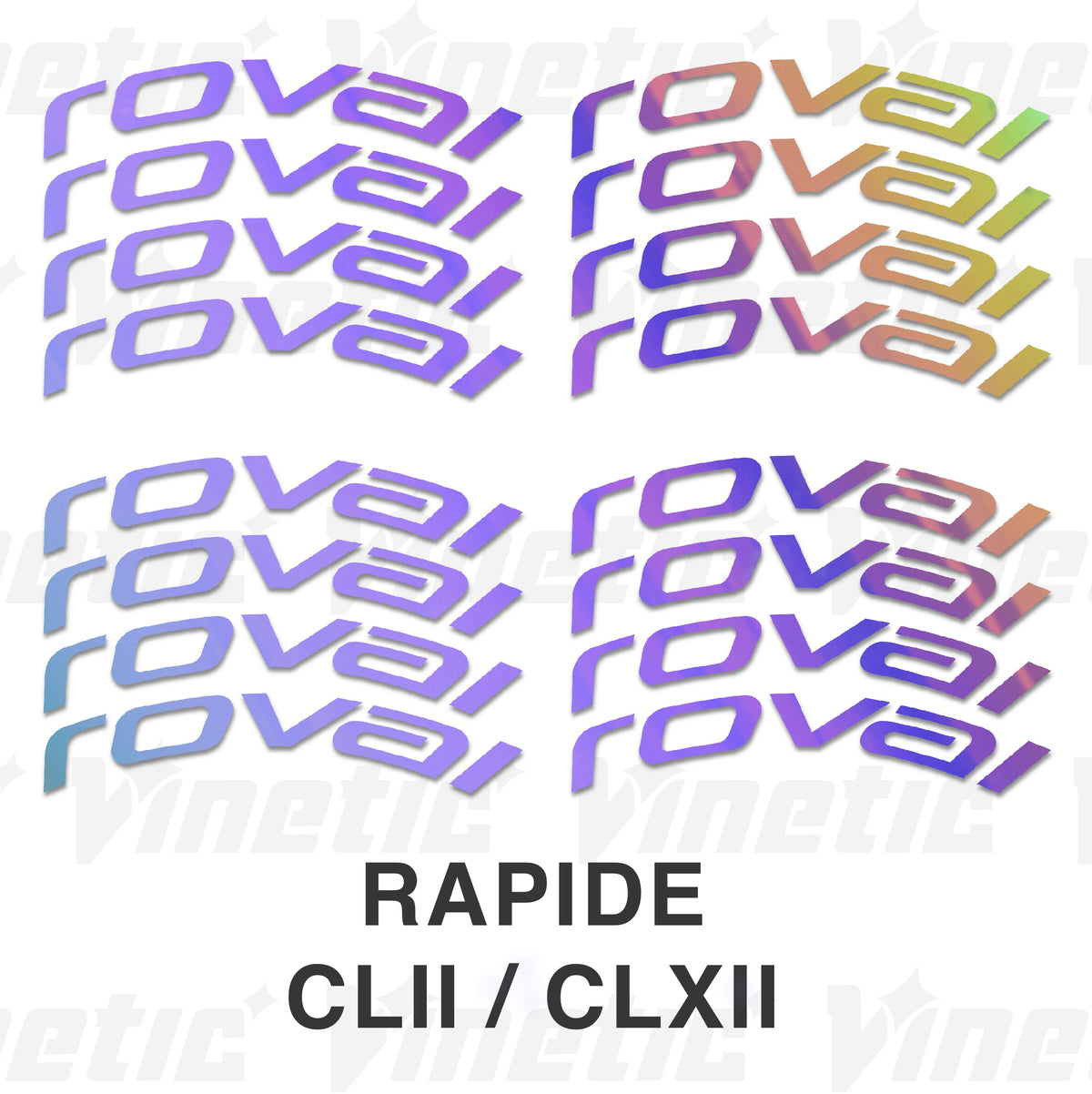 ROVAL RAPIDE CL II / CLX II - RAINBOW HOLOGRÁFICO