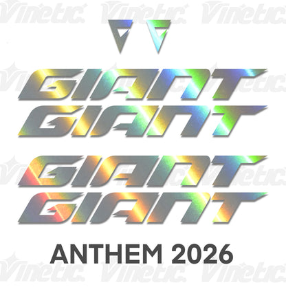GIANT ANTHEM 26 - PLATEADO IRIDISCENTE HOLOGRÁFICO