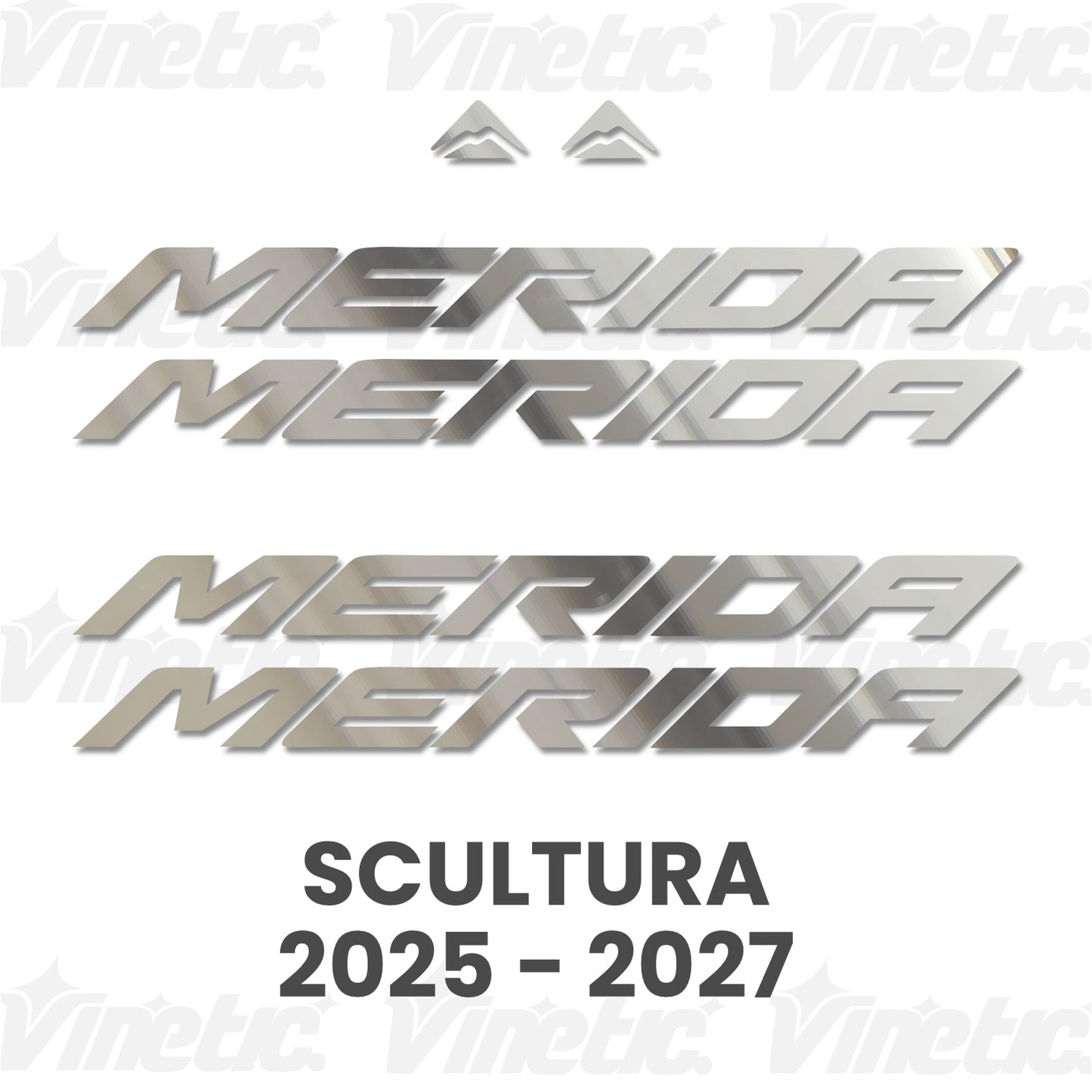 MERIDA SCULTURA V - PLATEADO ESPEJO
