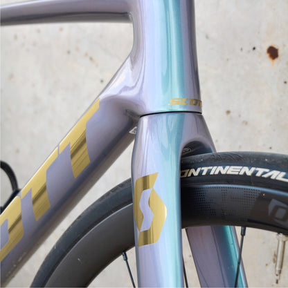 SCOTT - WHITE GOLD MIRROR