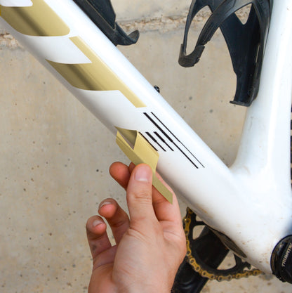 SCOTT - WHITE GOLD MIRROR