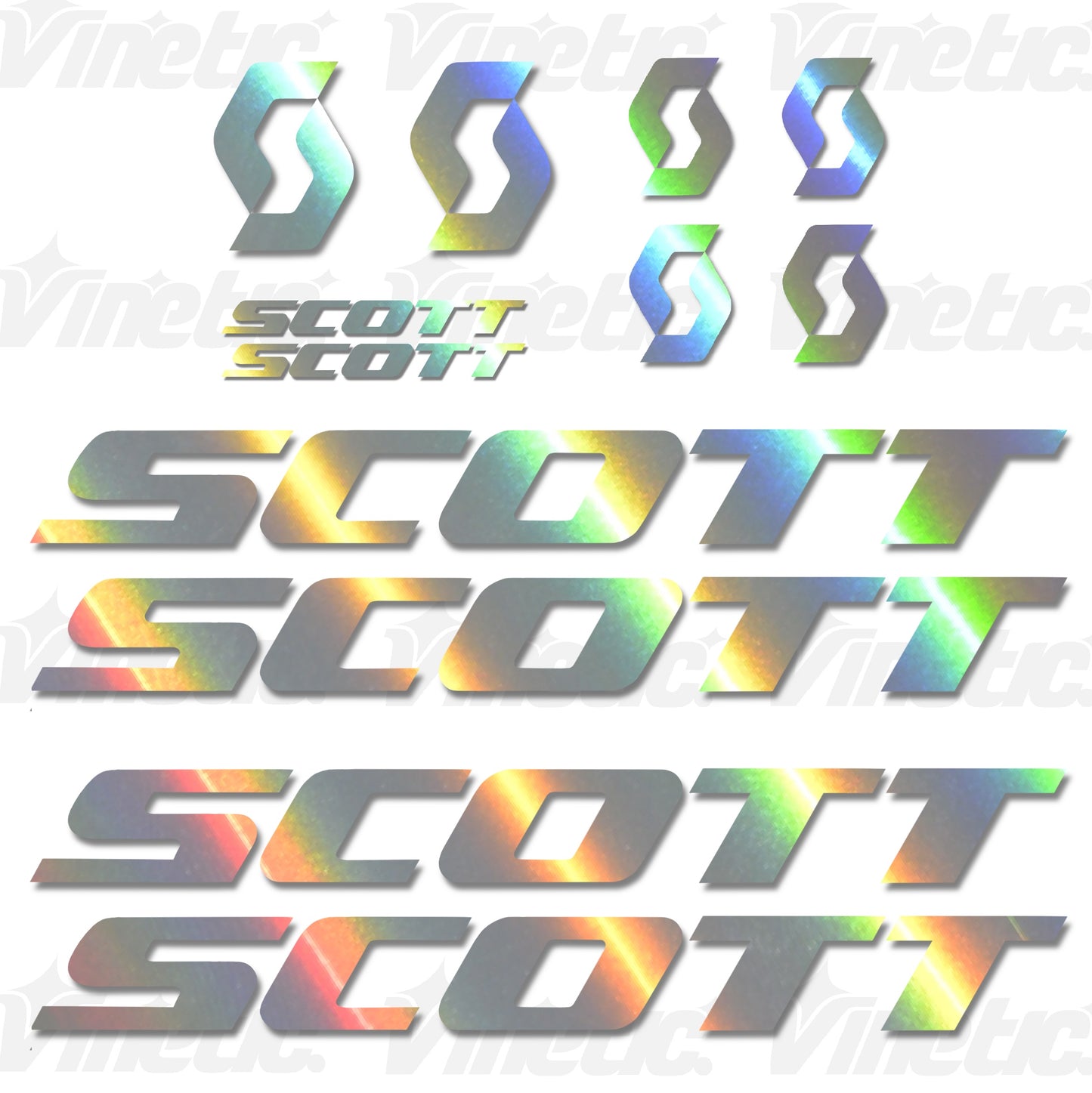 SCOTT - PLATEADO IRIDISCENTE HOLOGRÁFICO