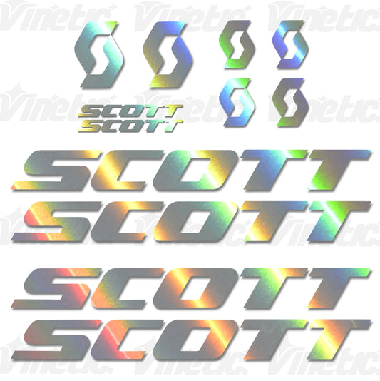 SCOTT - PLATEADO IRIDISCENTE HOLOGRÁFICO