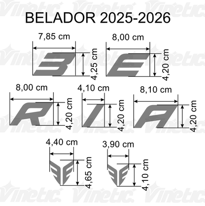 BERRIA BELADOR 2025/2026 - RAINBOW HOLOGRÁFICO