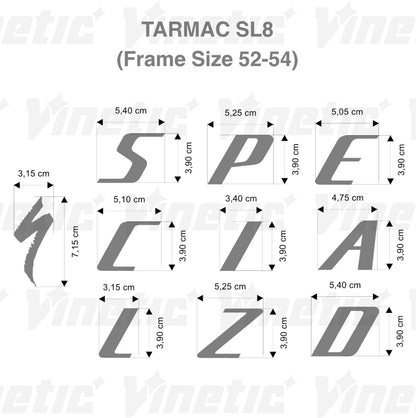 SPECIALIZED Tarmac SL8 (Taille 52-54) - CÉLESTE