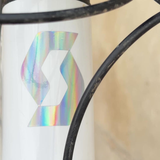 SCOTT FRONTAL PLATEADO IRIDISCENTE HOLOGRAFICO