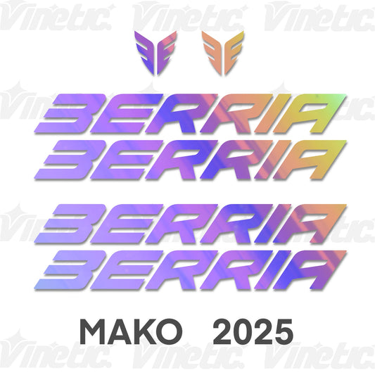BERRIA MAKO 2025 - HOLOGRAPHIC RAINBOW