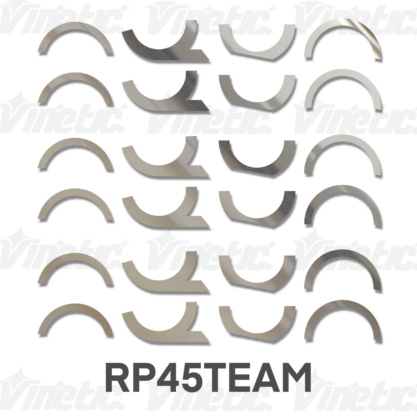 OQUO RP45TEAM - PLATEADO ESPEJO